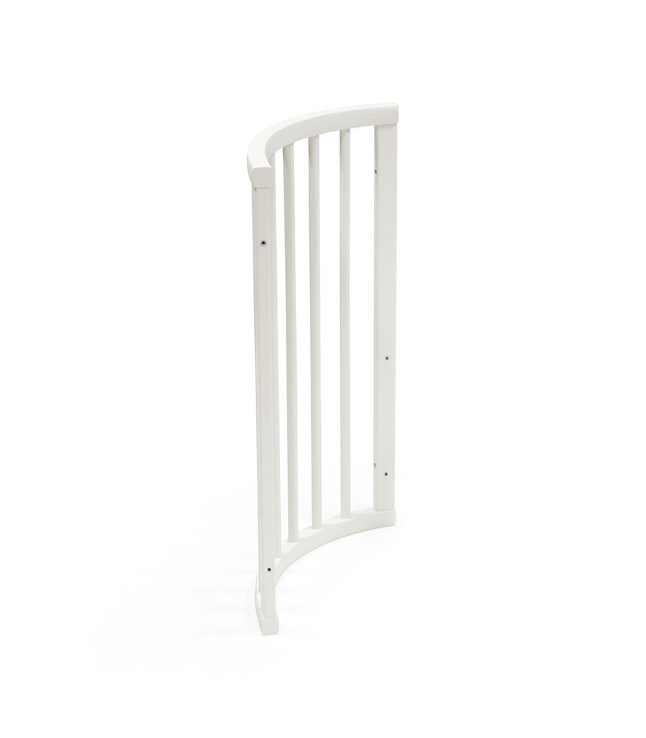 Stokke® Sleepi Mini. End Section LEFT, White. Sparepart.